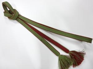 正絹　手組帯締め